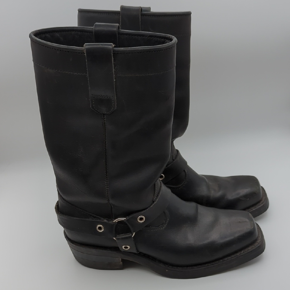 Dayton Motor Cycle Or Riding Boots Size 6E Mens Or 8 Women's